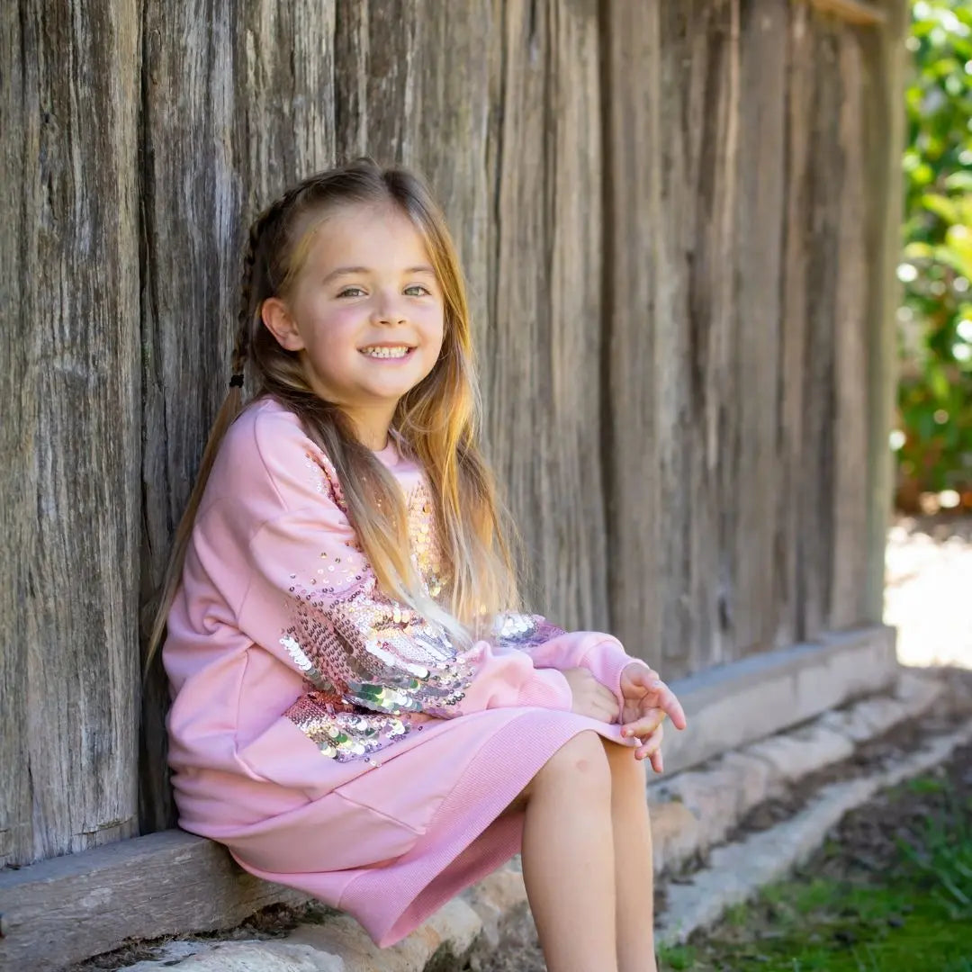 Rock Star Sweatshirt Dress Ollies Place