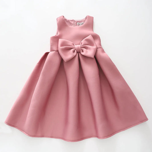 Rose Pink Bow Dress Ollies Place