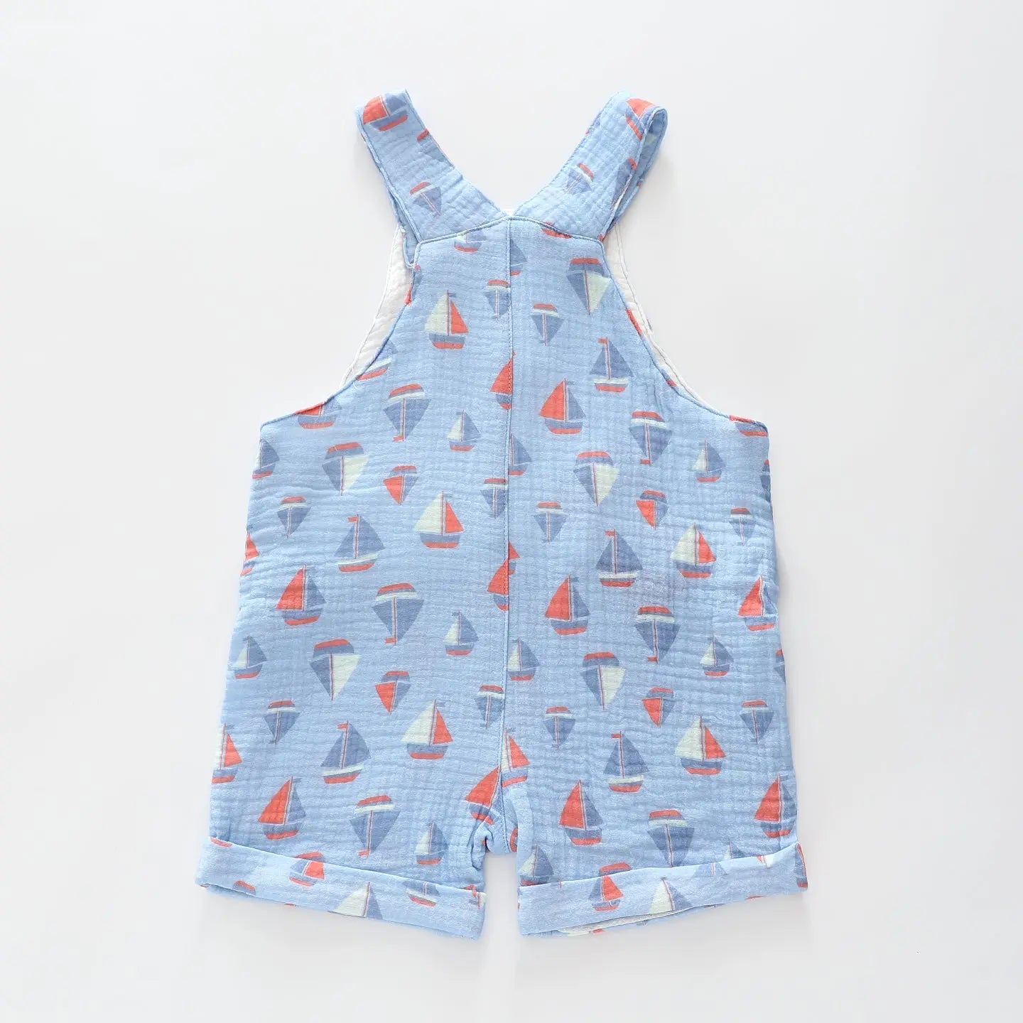 Sailboat Baby Boy Shortalls Ollies Place
