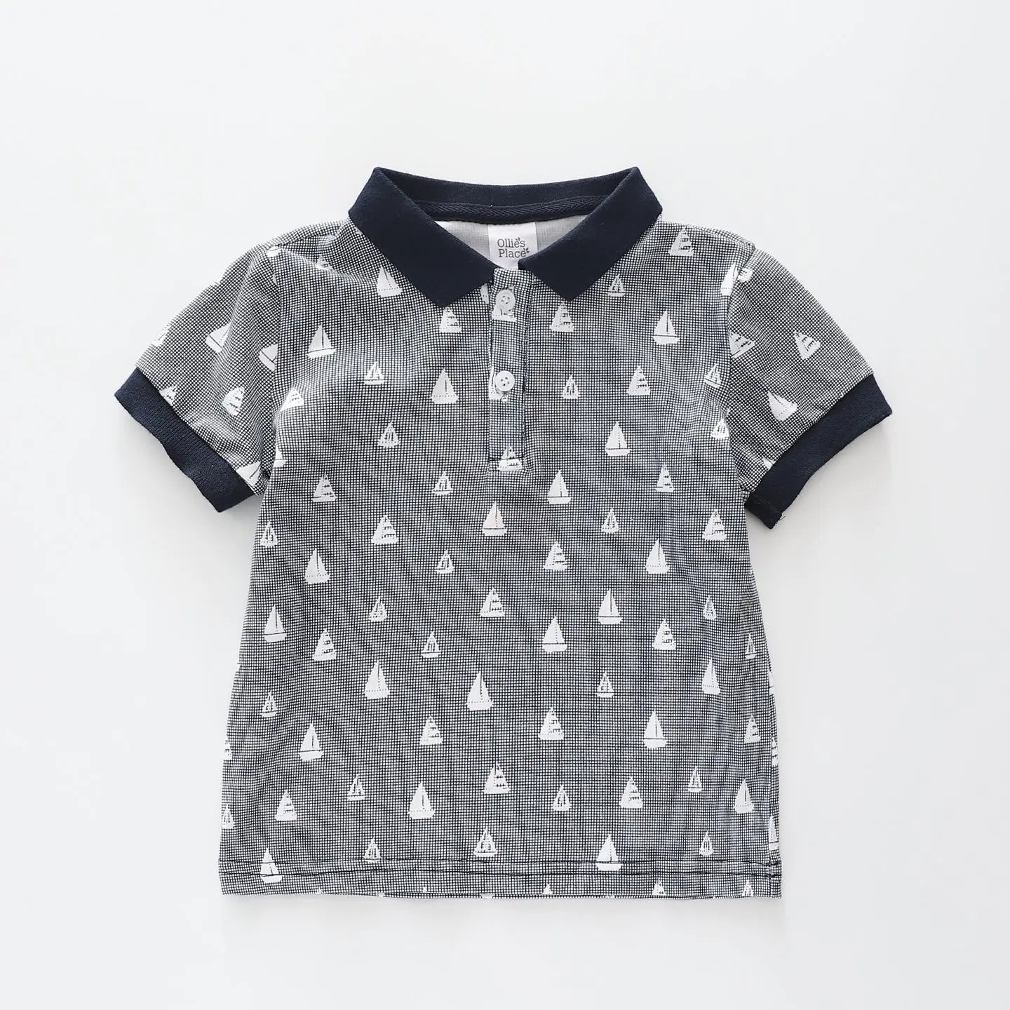 Sailing Sundays Navy Polo Ollies Place
