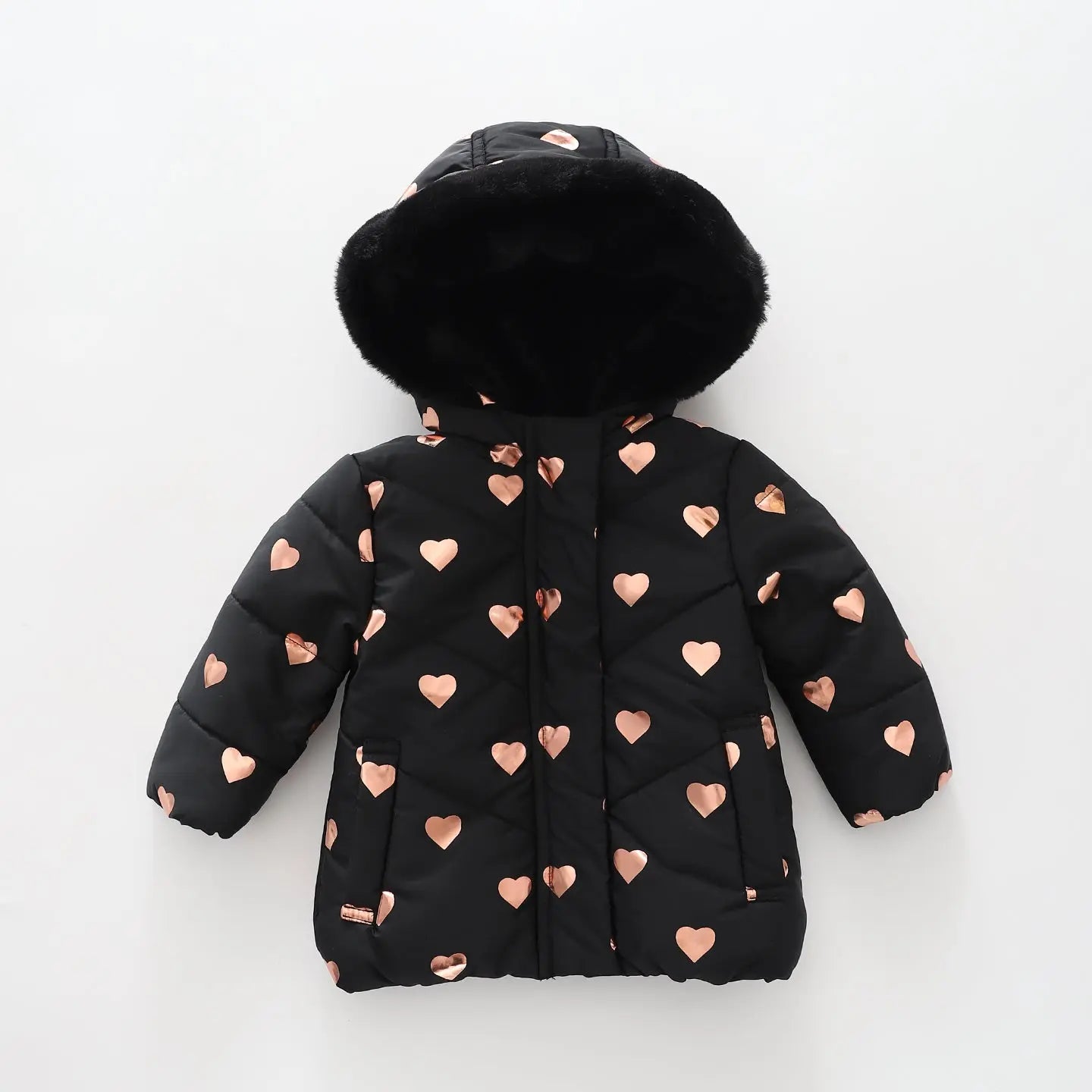 Infant puffer coat deals