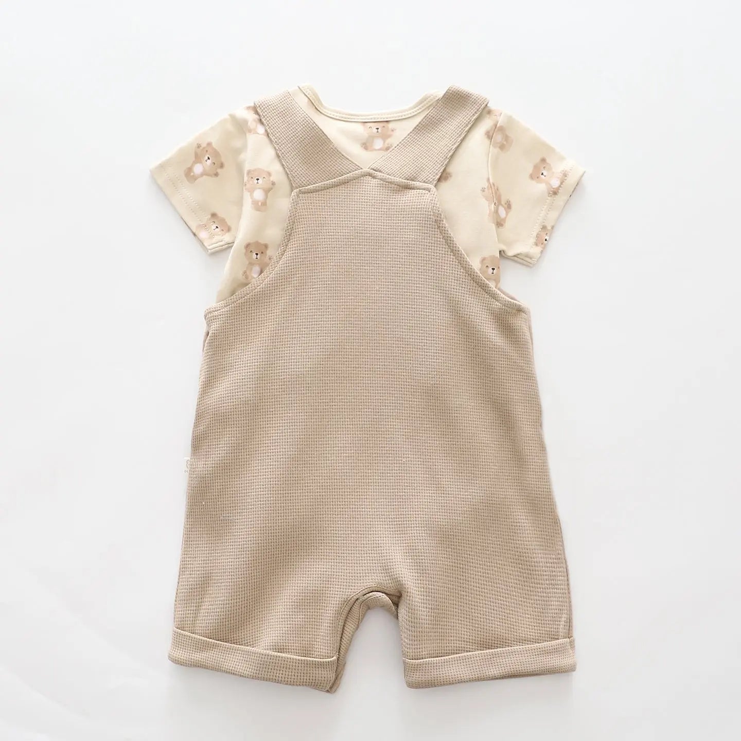 Snuggle Bears Shortalls Set Ollies Place