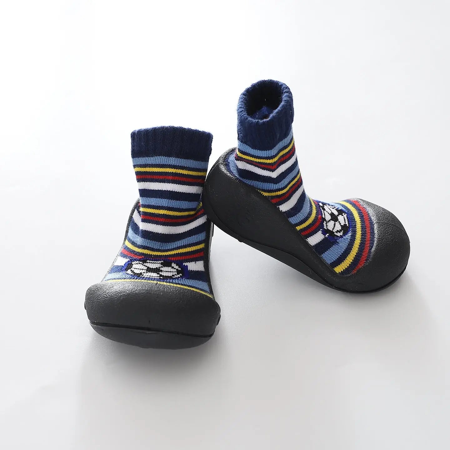 Soccer Stripe Grippy Socks Ollies Place