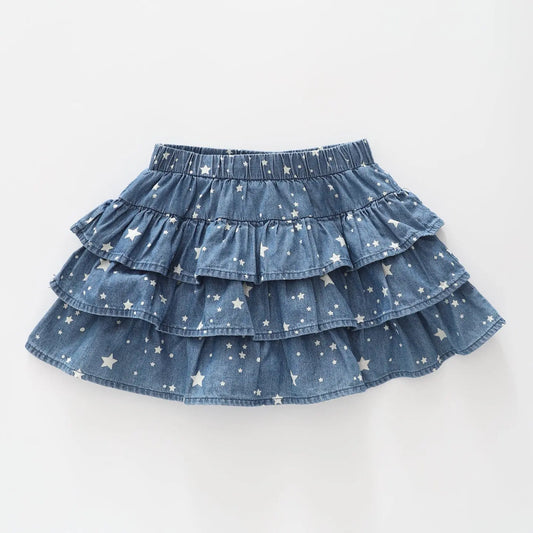 Star Print Bloomer Skirt Ollies Place