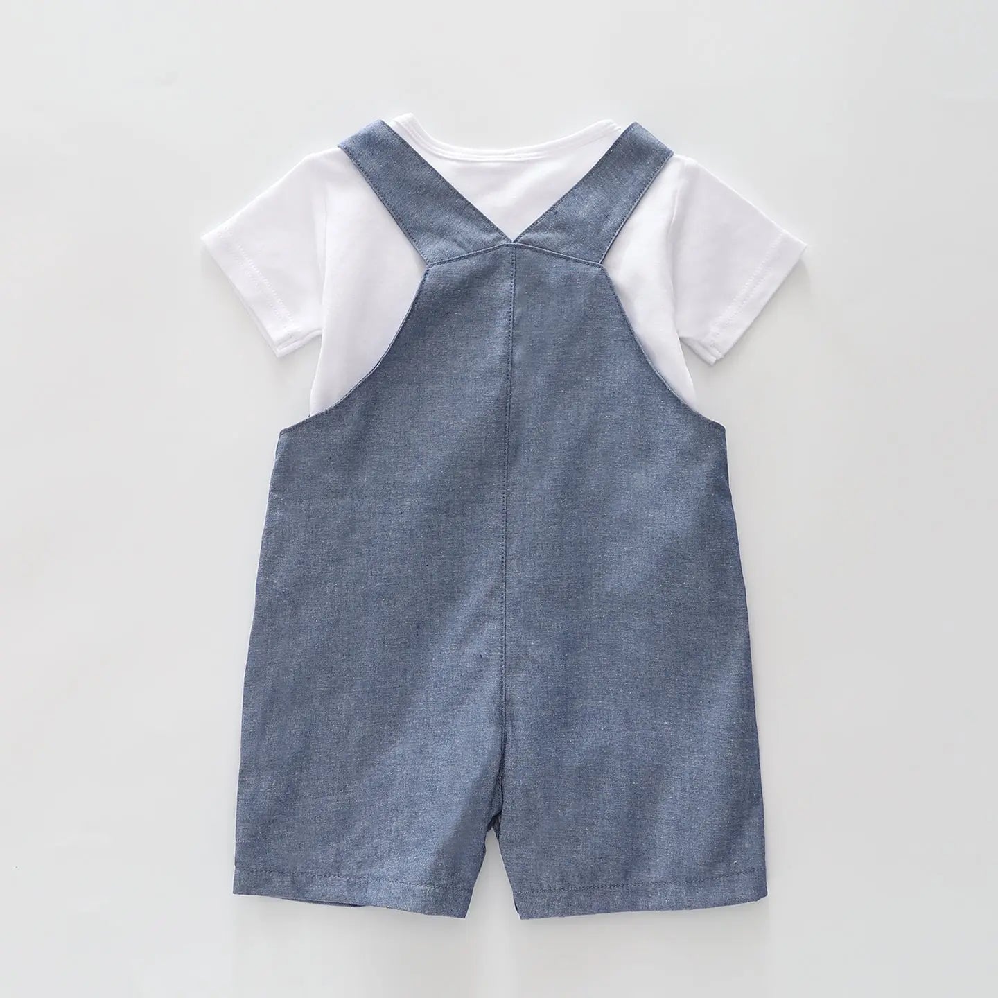 Steam Train Baby Overalls Set Ollies Place