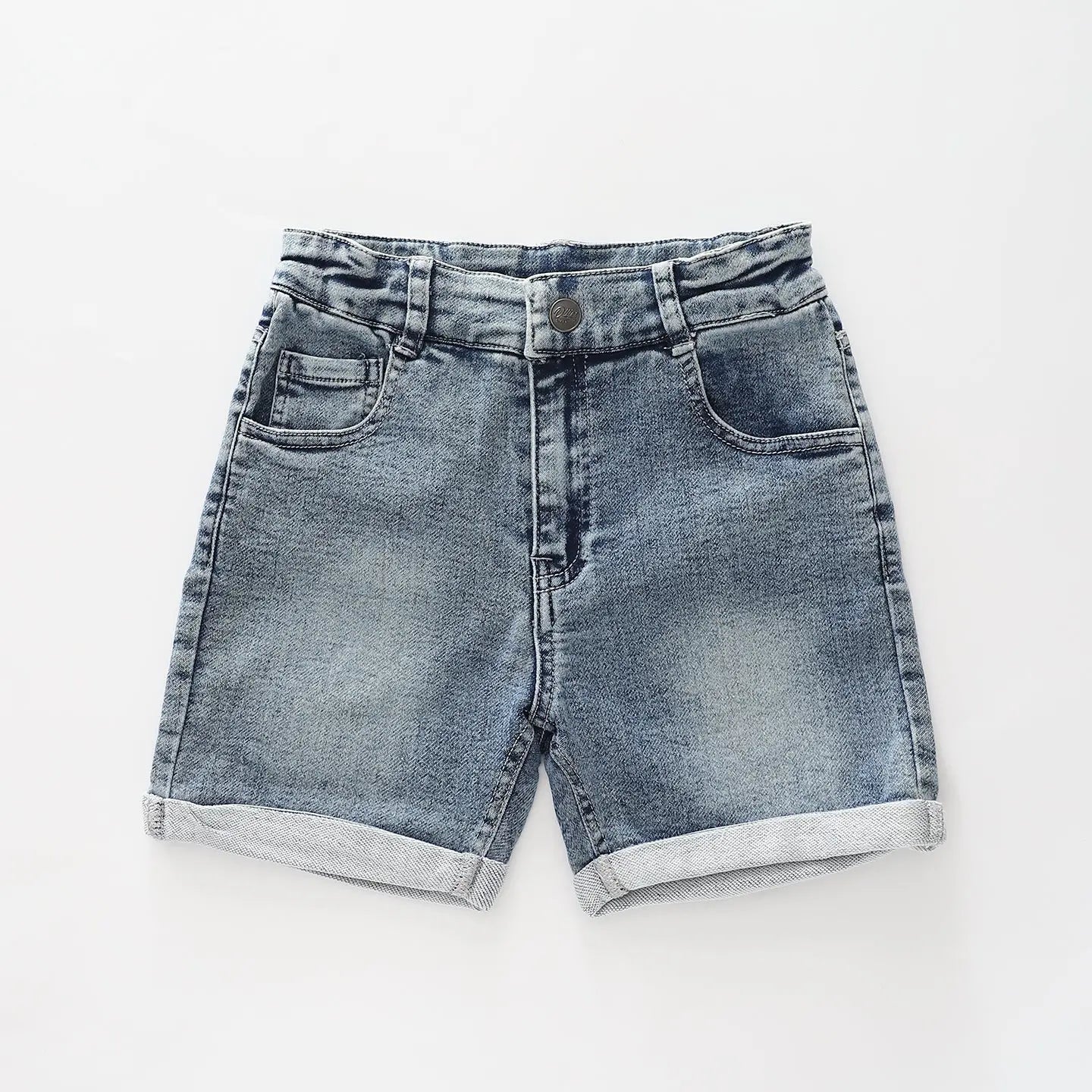 Stretch Denim Shorts Ollies Place