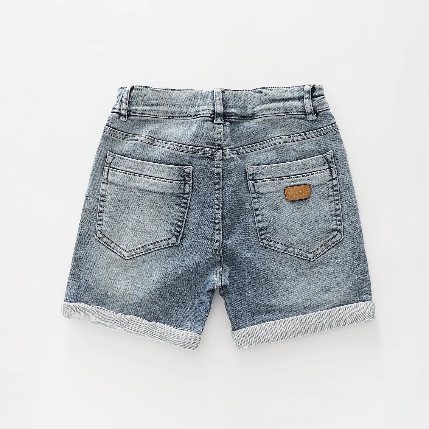 Stretch Denim Shorts Ollies Place
