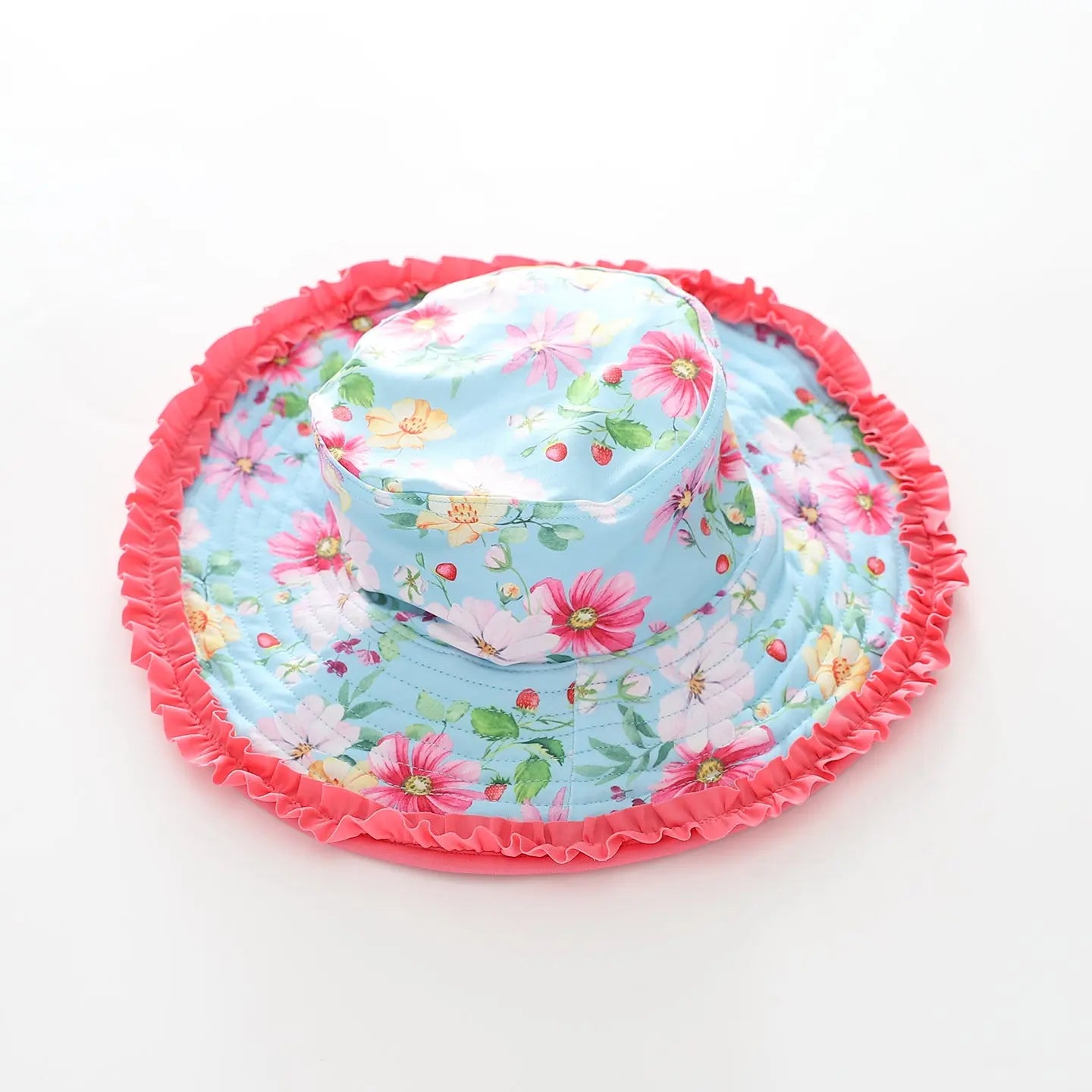 Summer Florals Bucket Hat Ollies Place
