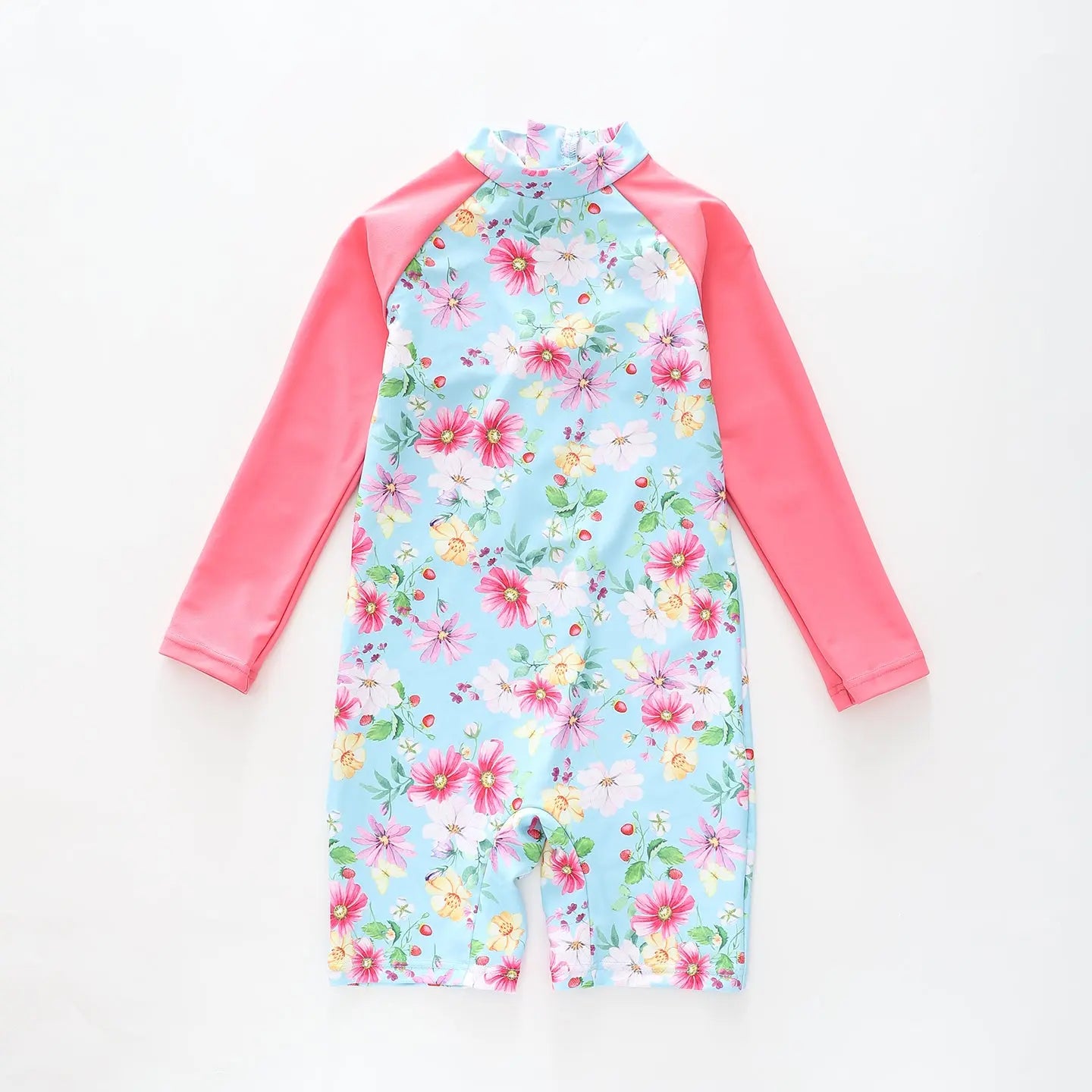 Summer Florals Rashie Swimsuit Ollies Place