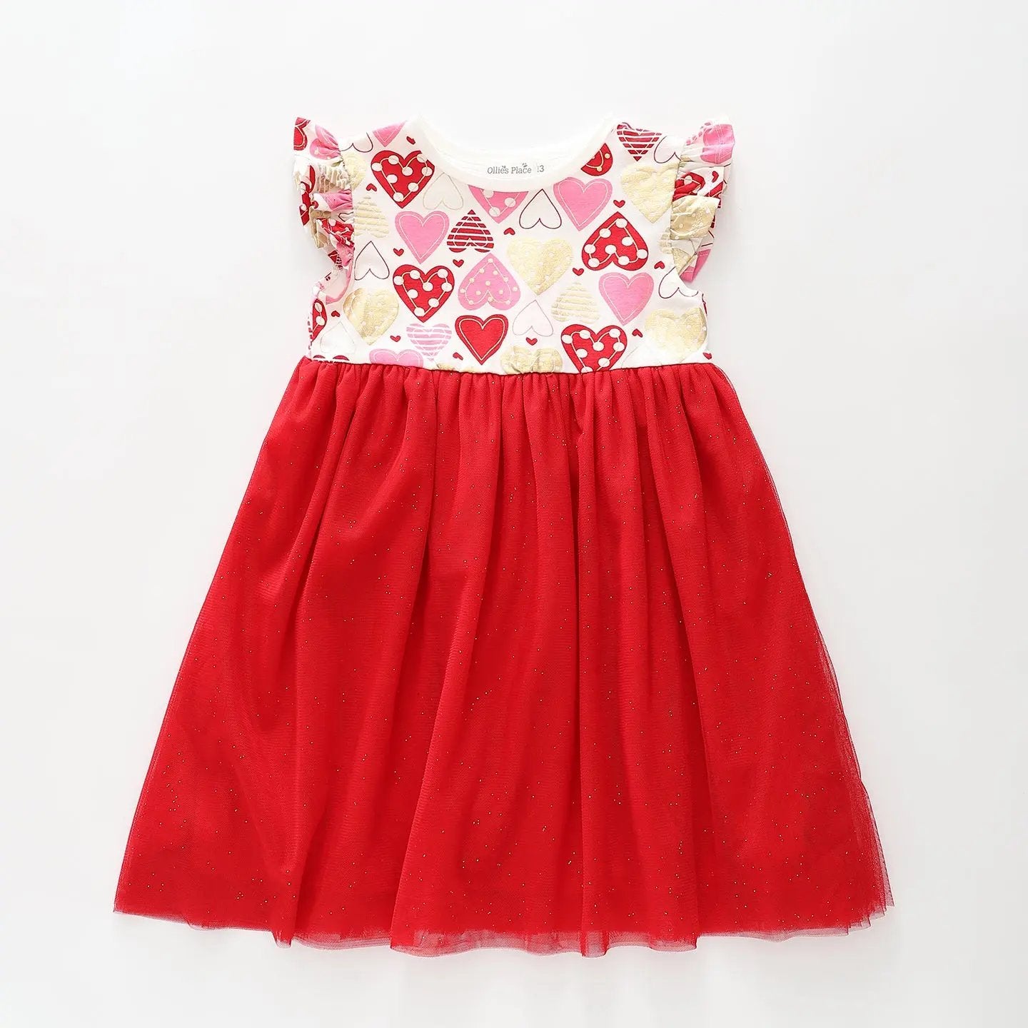 Sweet Heart Sparkle Dress Ollies Place