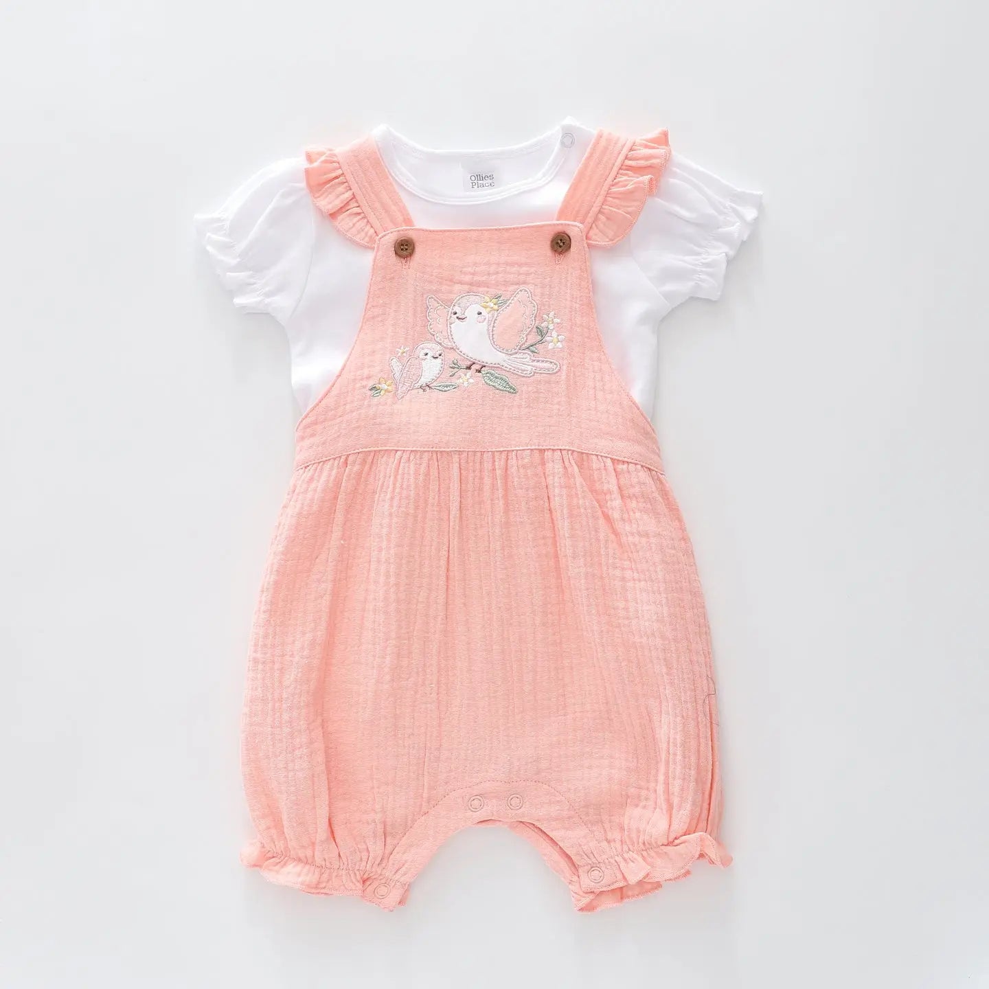 Sweet Tweet Overalls Set Ollies Place