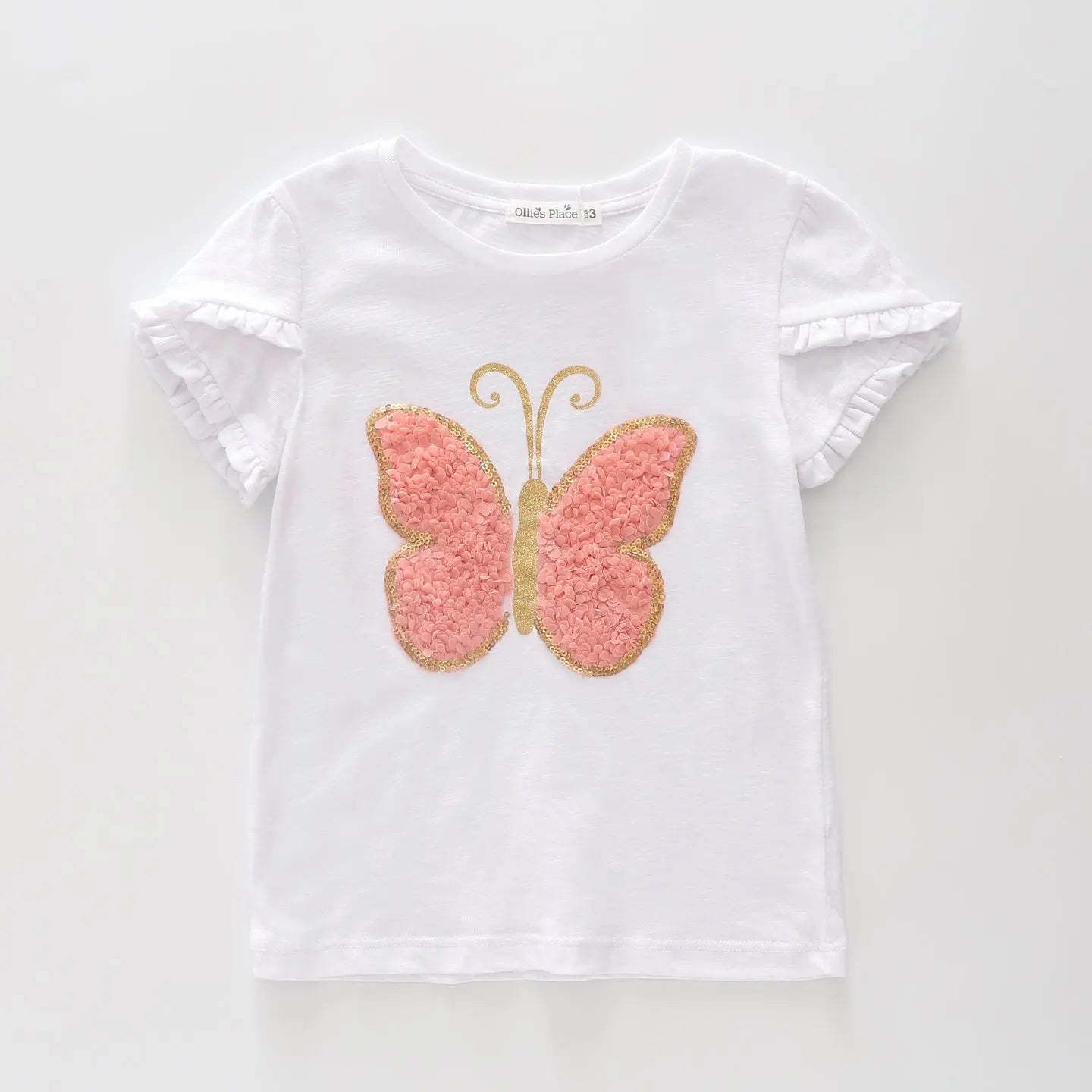 Textured Butterfly Top Ollies Place