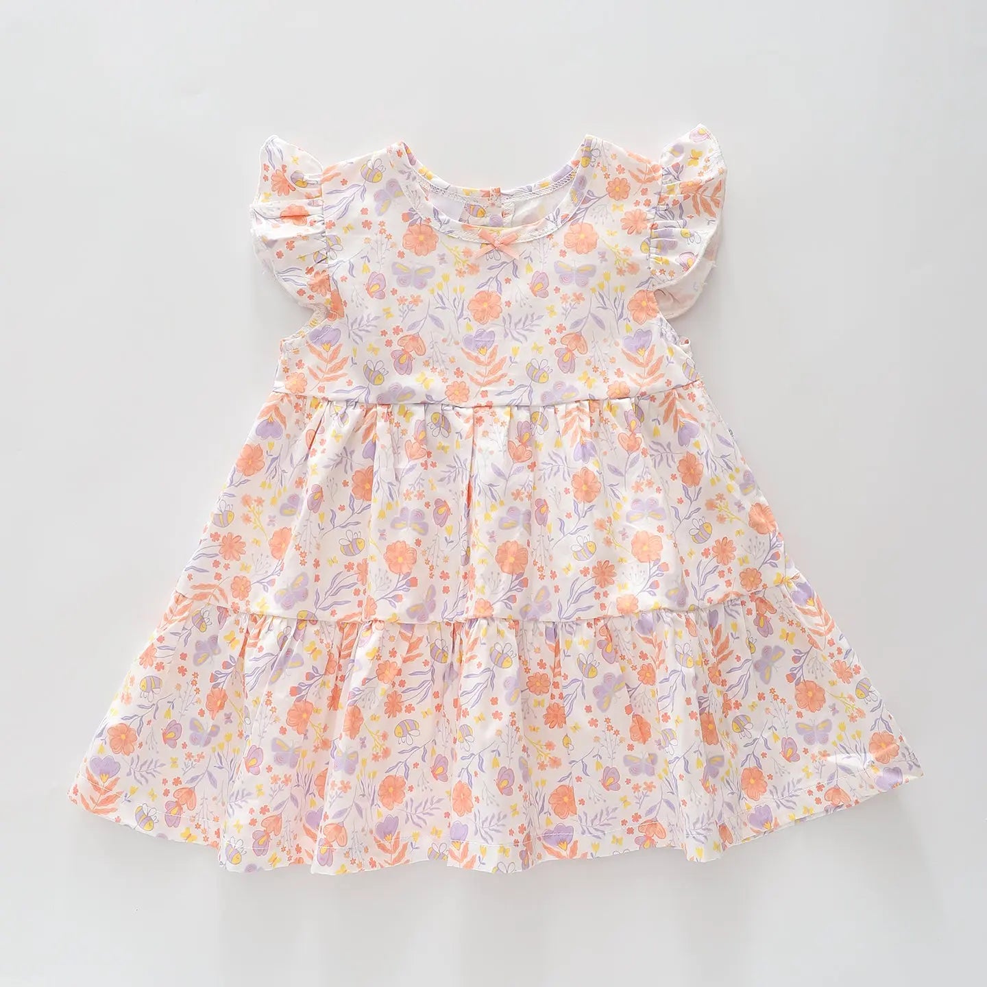 Tiered Floral Dress Ollies Place