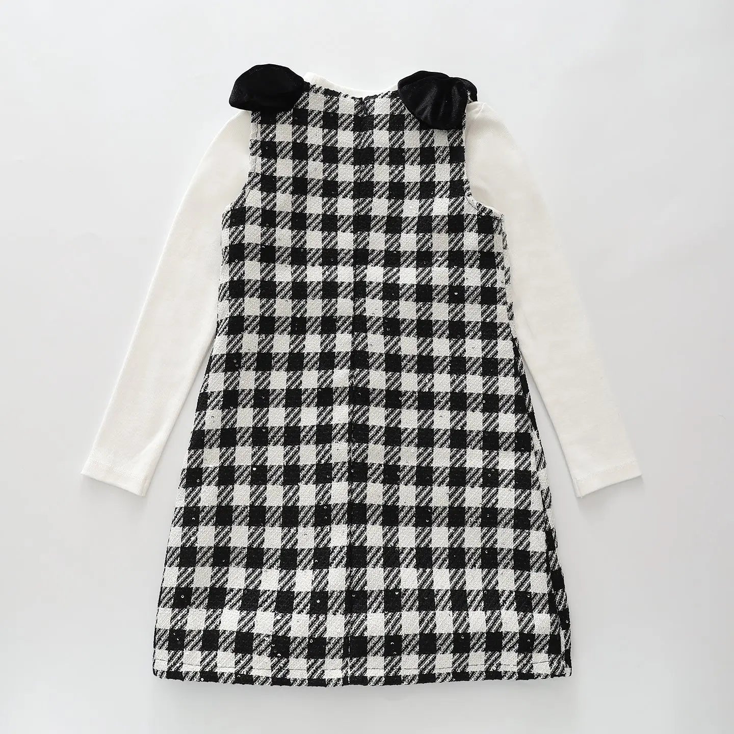 Tweed Check Dress Set Ollies Place