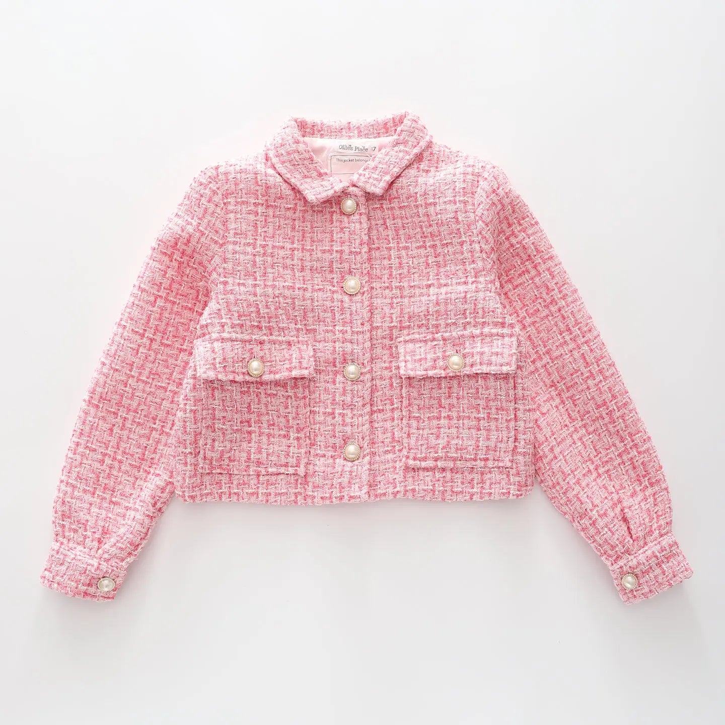 Tweed Cropped Jacket Ollies Place