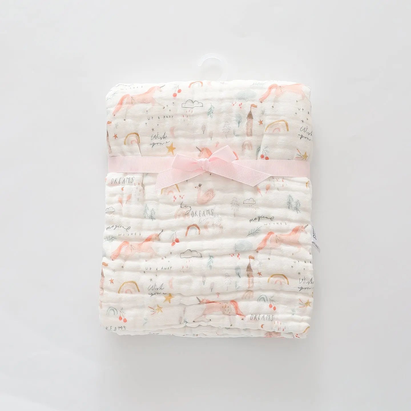 Unicorn Cheesecloth Wrap (105cm x 105cm) Ollies Place