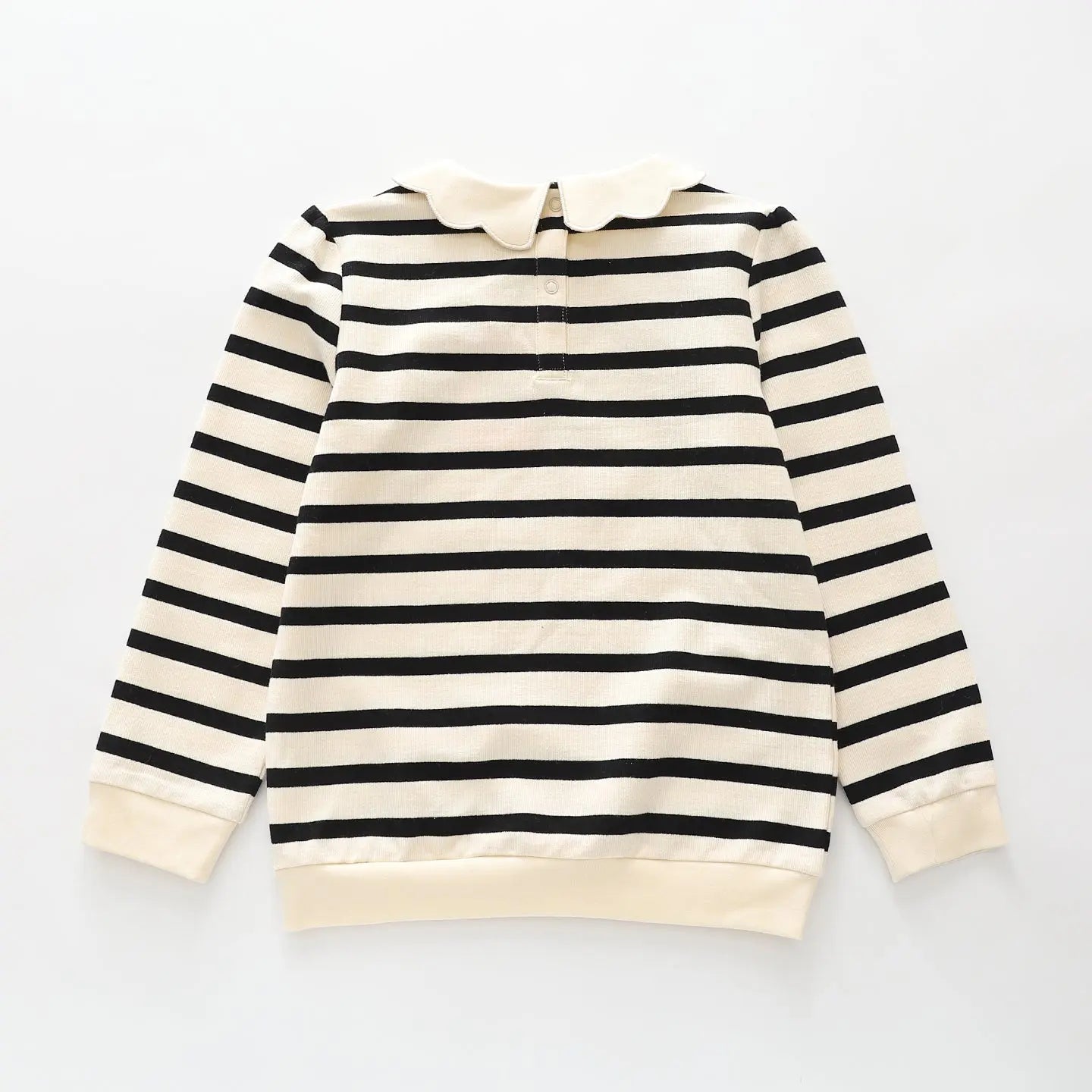 Velvety Bow Sweat Top Ollies Place