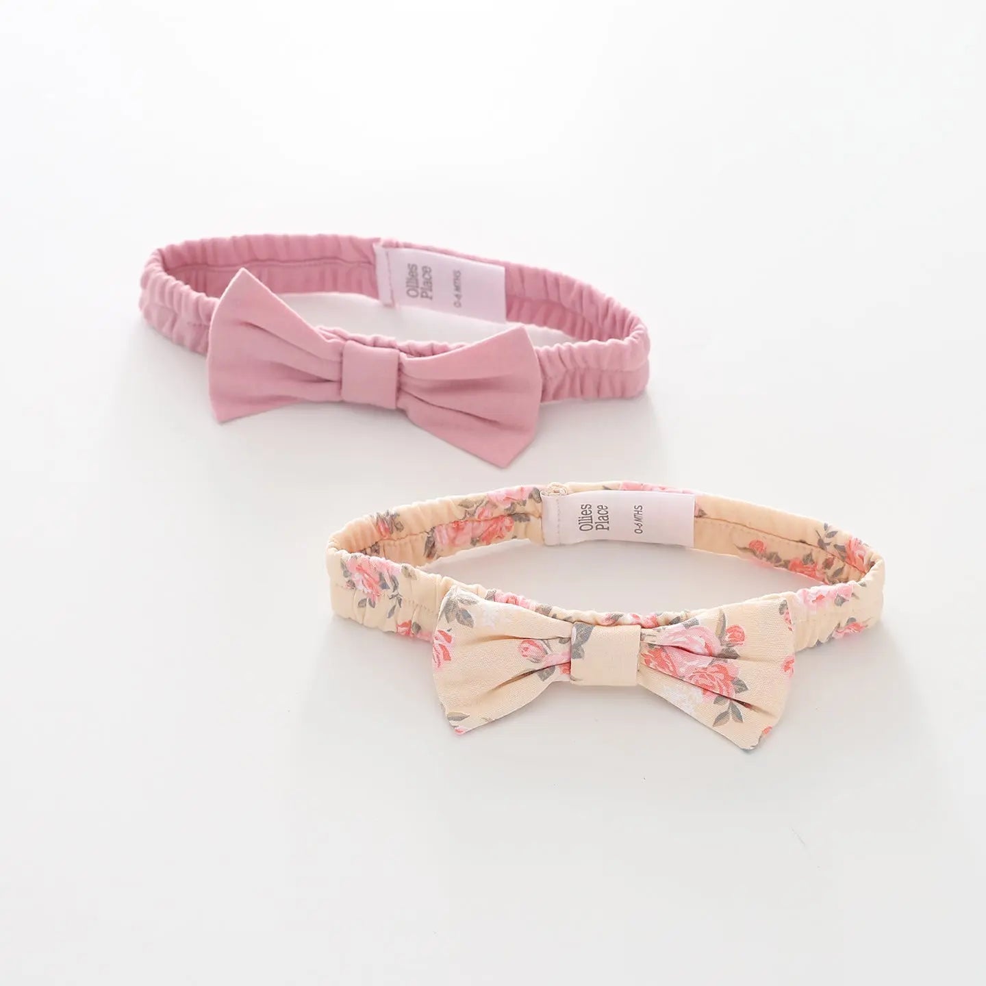 Vintage Bunny, Baby Girl Headbands 2 Pack Ollies Place