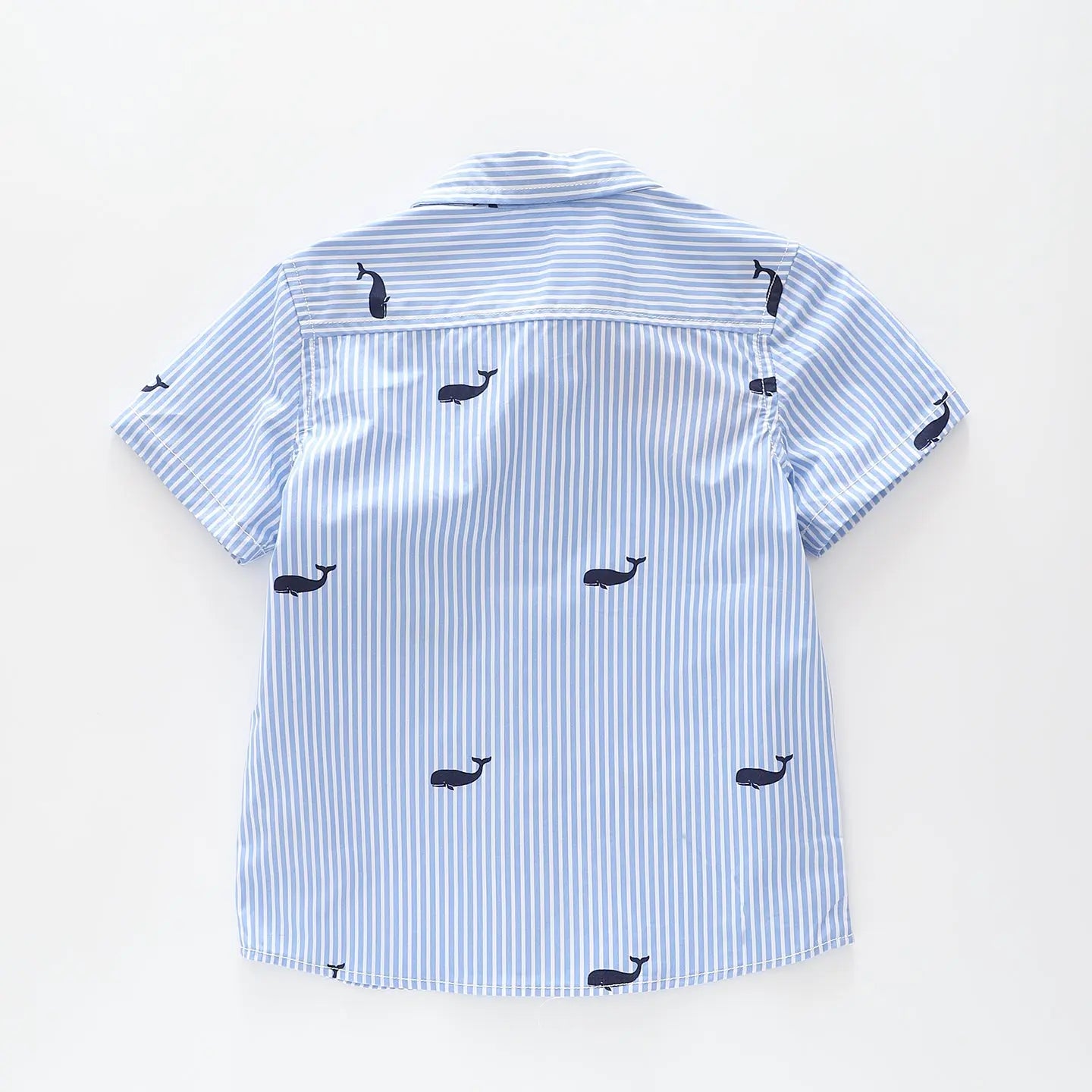 Whale Time Collared Shirt Ollies Place