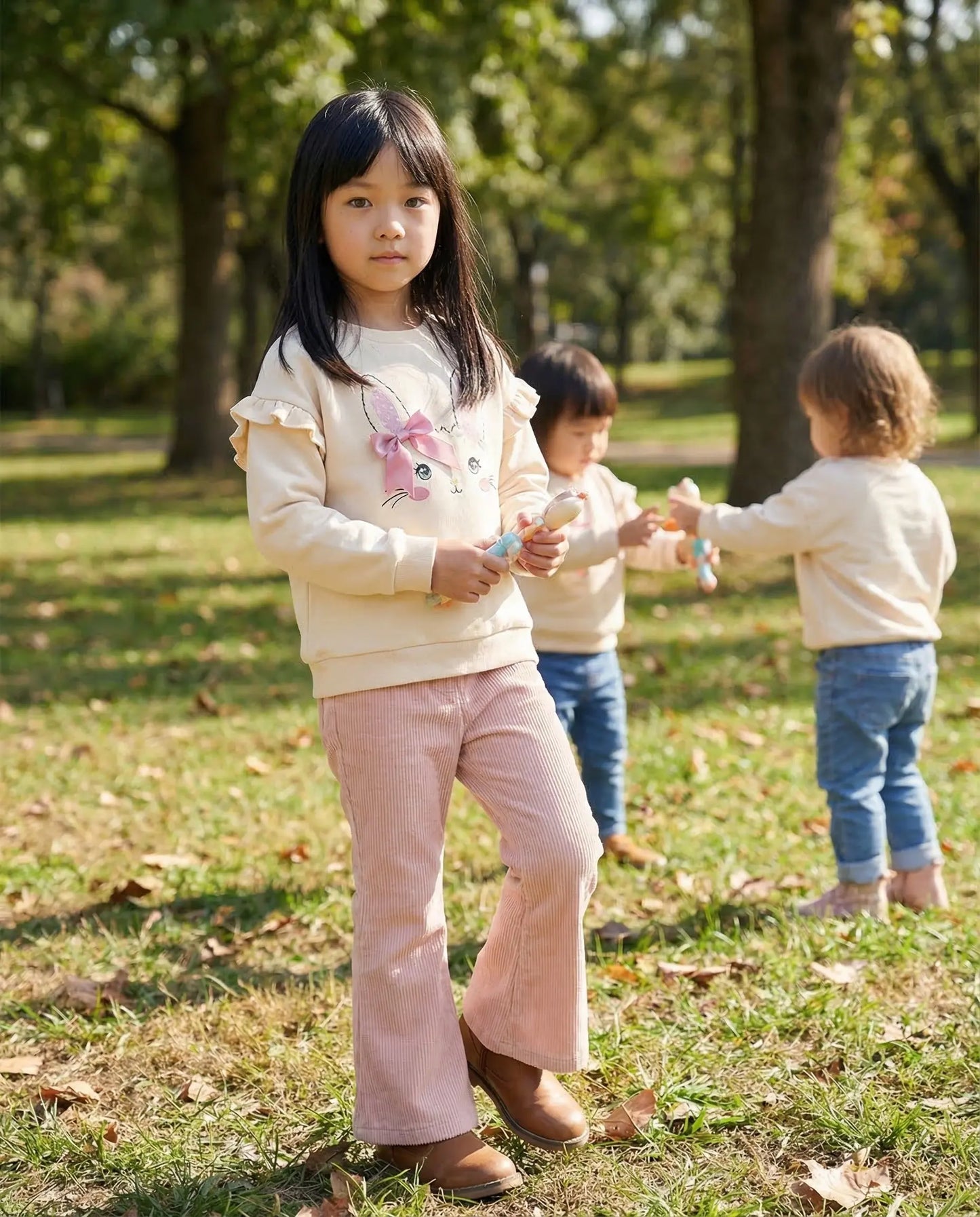 Wide Leg Chunky Cord Pants Ollies Place