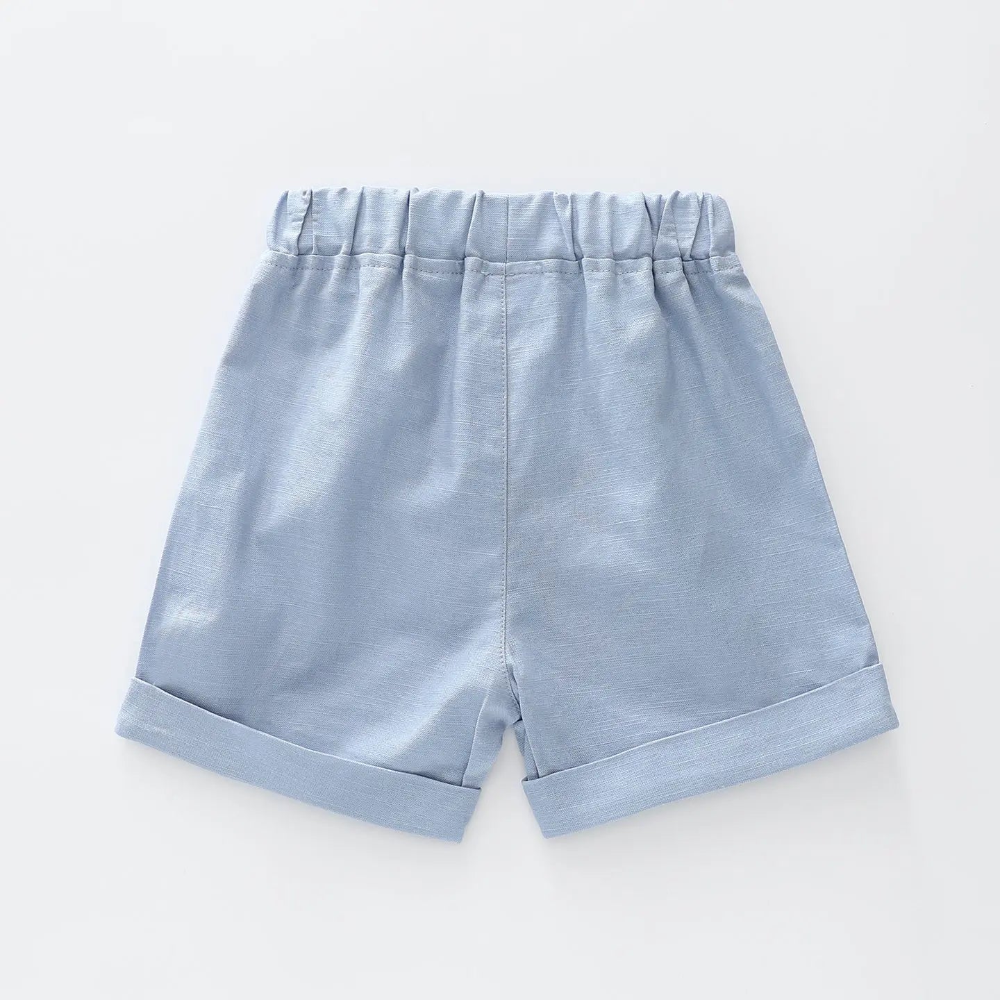 Woven Powder Blue Shorts Ollies Place
