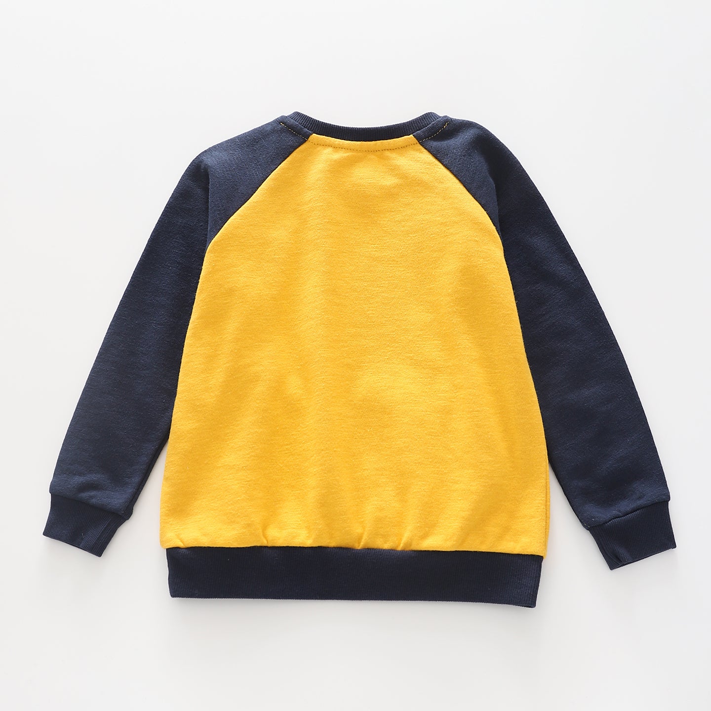 Croc Roadtrip Mustard Raglan Sweater Top - Toddler Boy