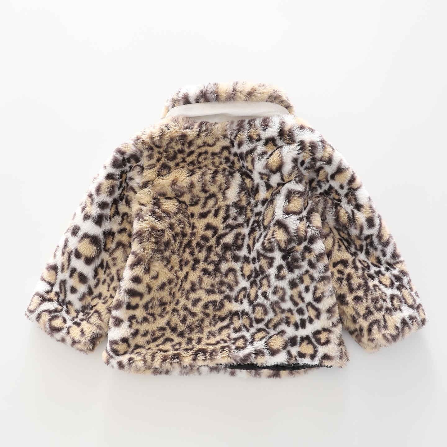 Leopard Girl Faux Fur Coat - Toddler Girl