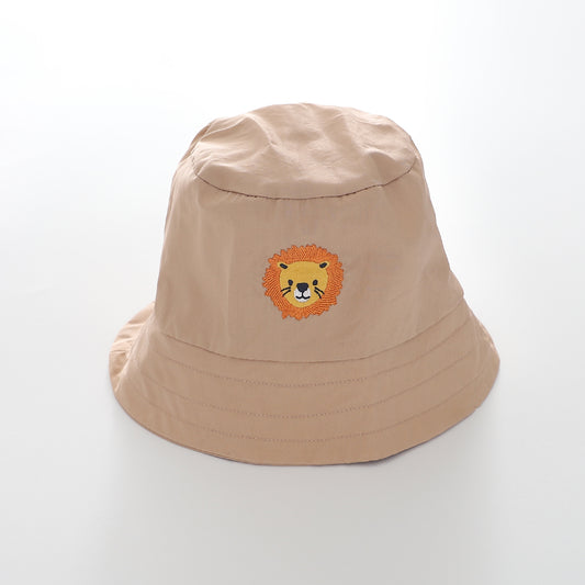 Baby Boys Roarsome Tan Bucket Hat