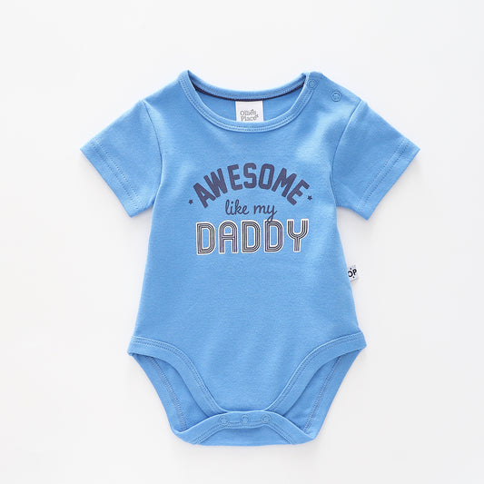 Awesome Like My Daddy Baby Onesie
