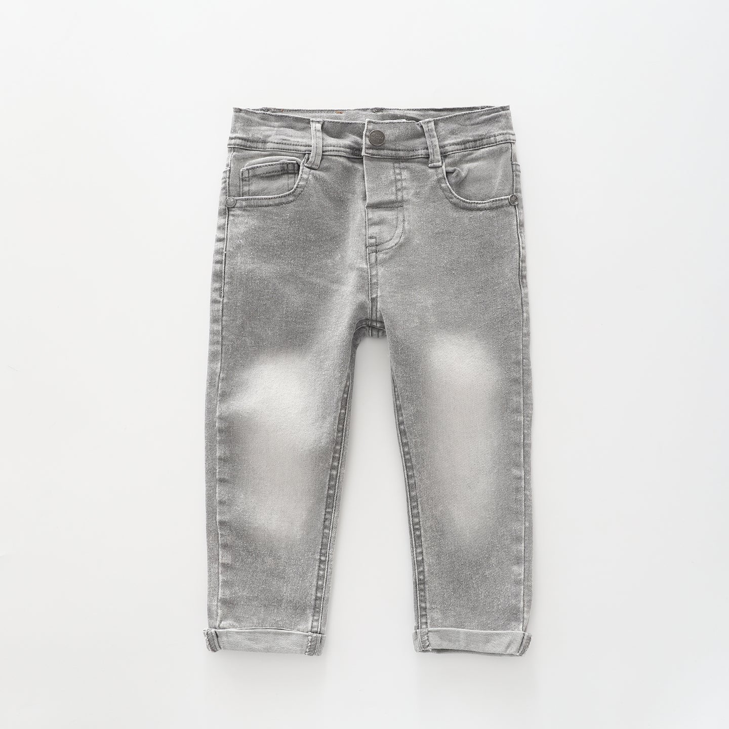 Grey Acid Wash, Infant Boys Jeans