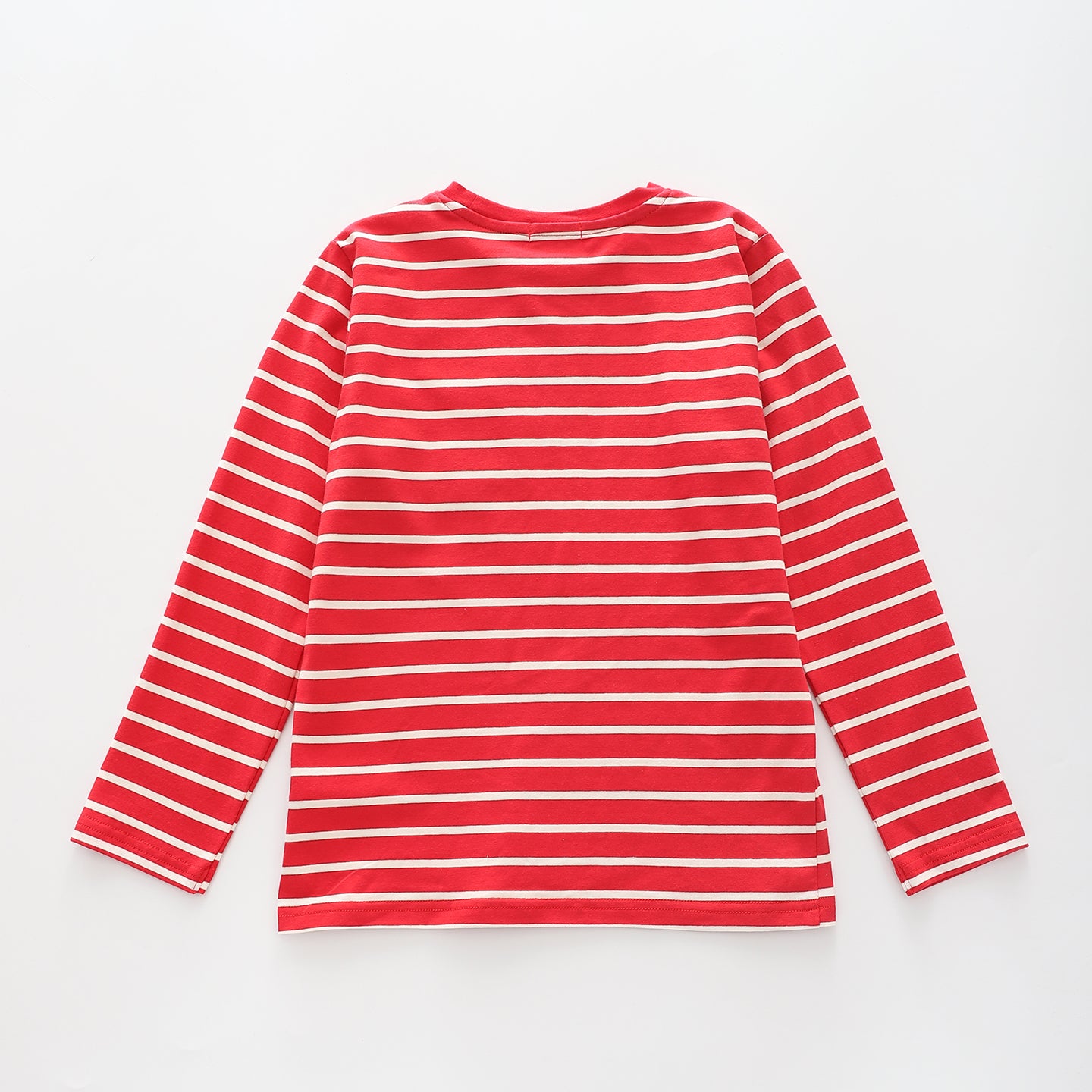 Red Stripes, Boys Henley Top