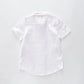 100% White Linen Shirt Ollies Place