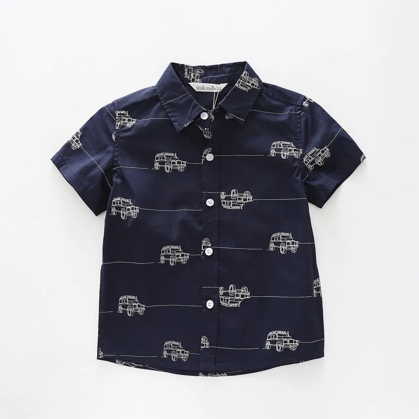 4 Wheel Drive Collared Shirt Ollies Place