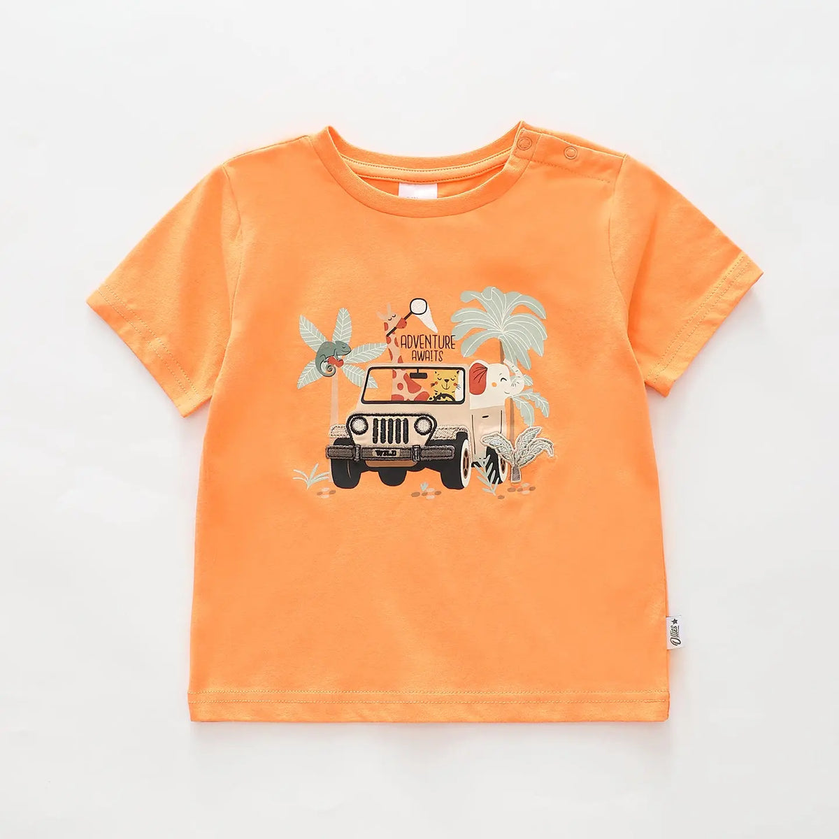 Adventure Awaits Orange Tee Ollies Place