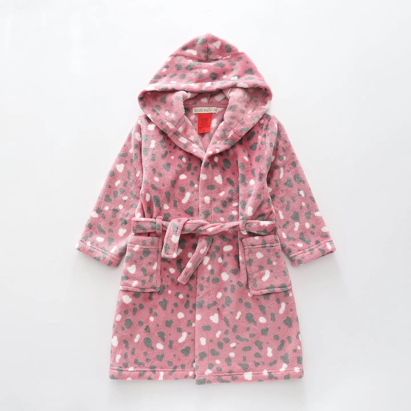 Animal Print, Junior Girls Dressing Gown Ollies Place