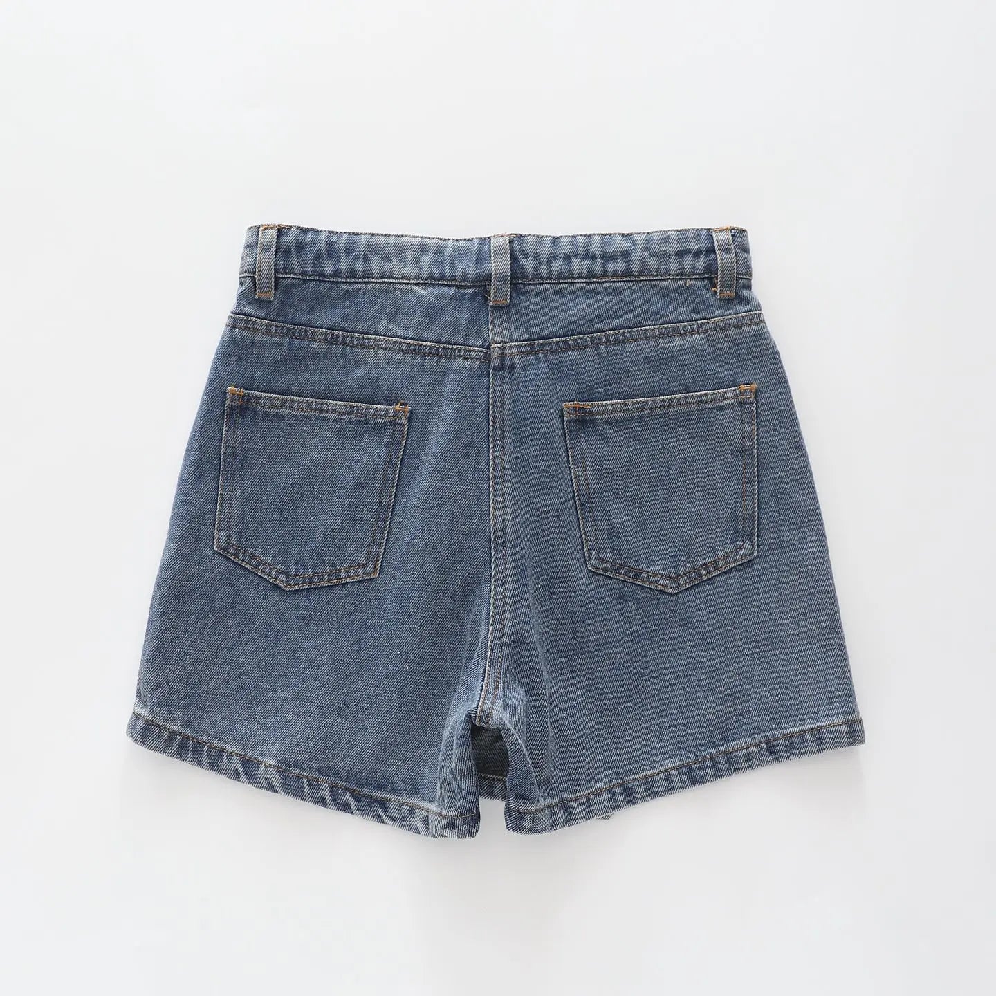 Asymmetric Denim Skort Ollies Place