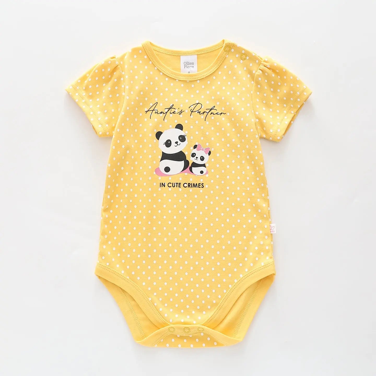 Auntie's Partner in Cute Crimes Bodysuit Ollies Place