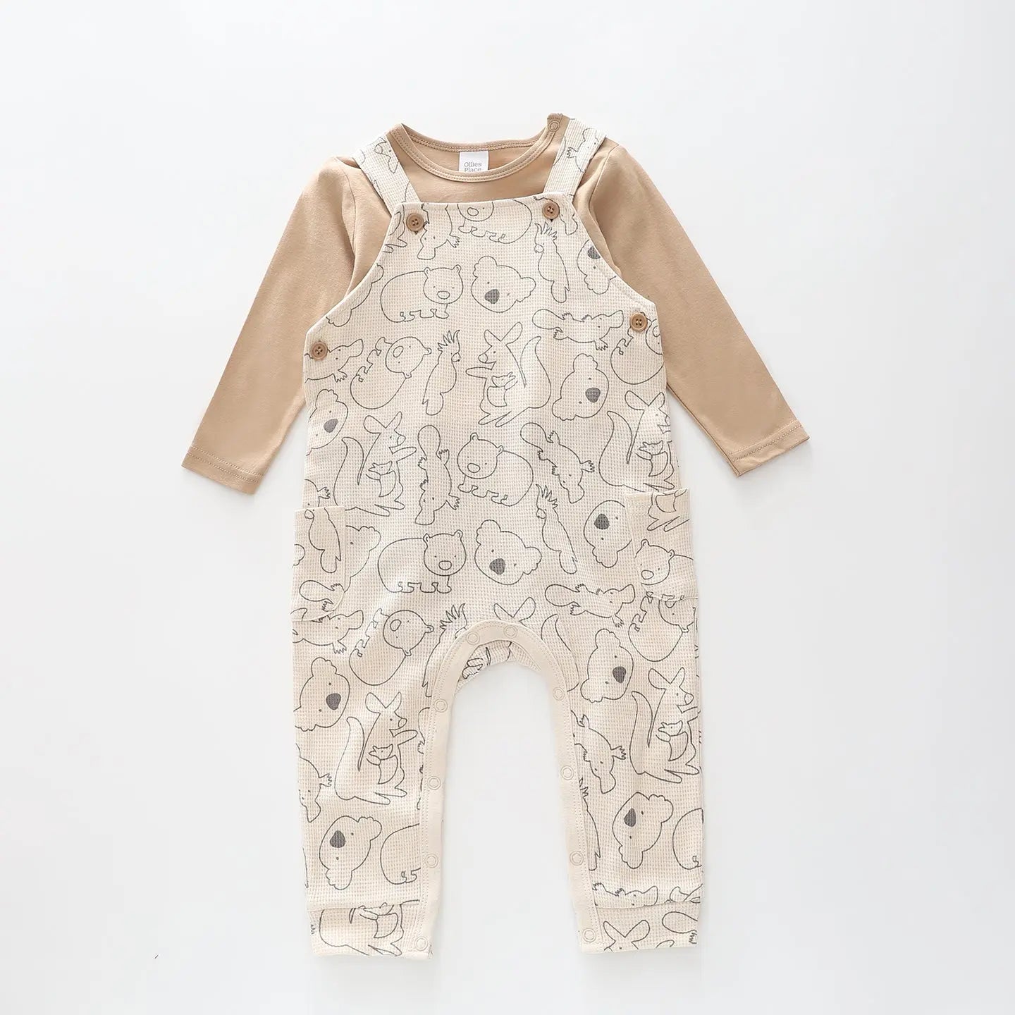 Aussie Animals Overalls Set Ollies Place