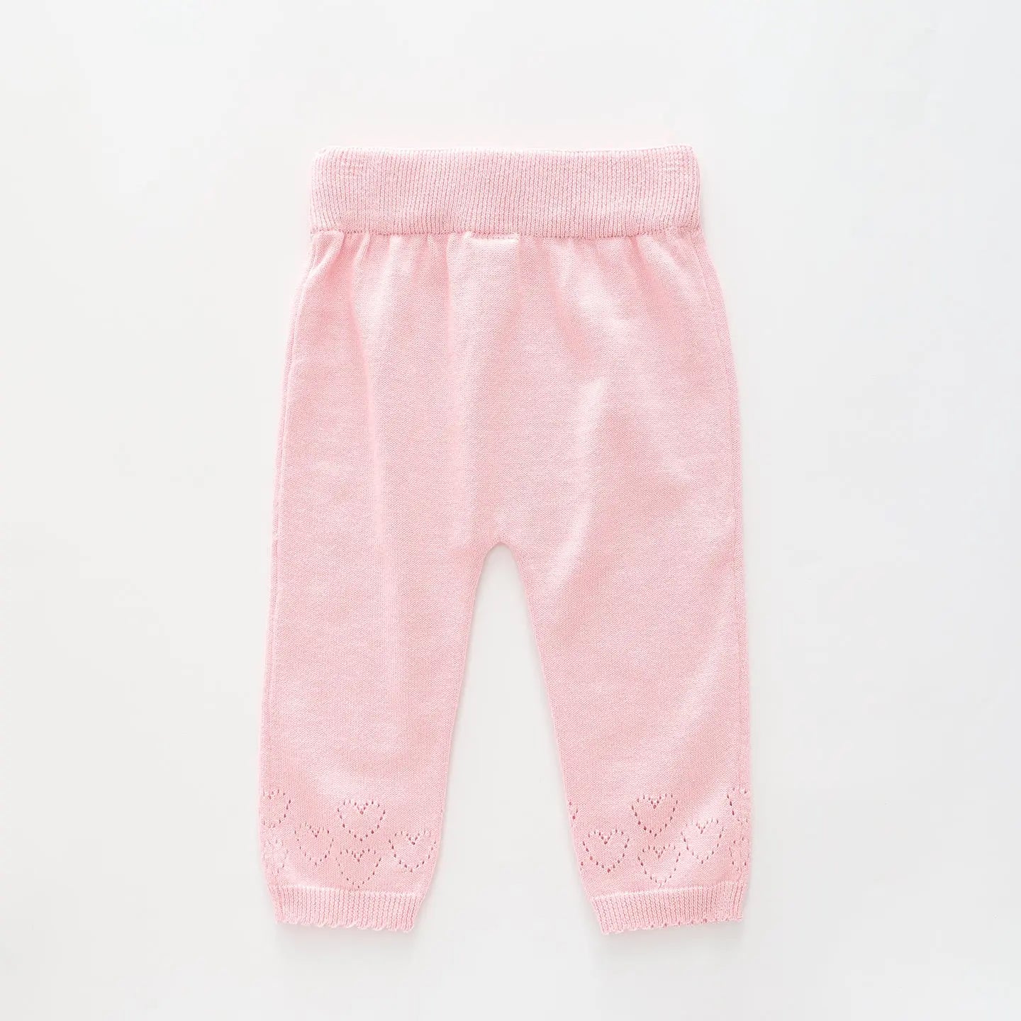 Autumn Rose, Baby Girl Pink Knit Leggings Ollies Place