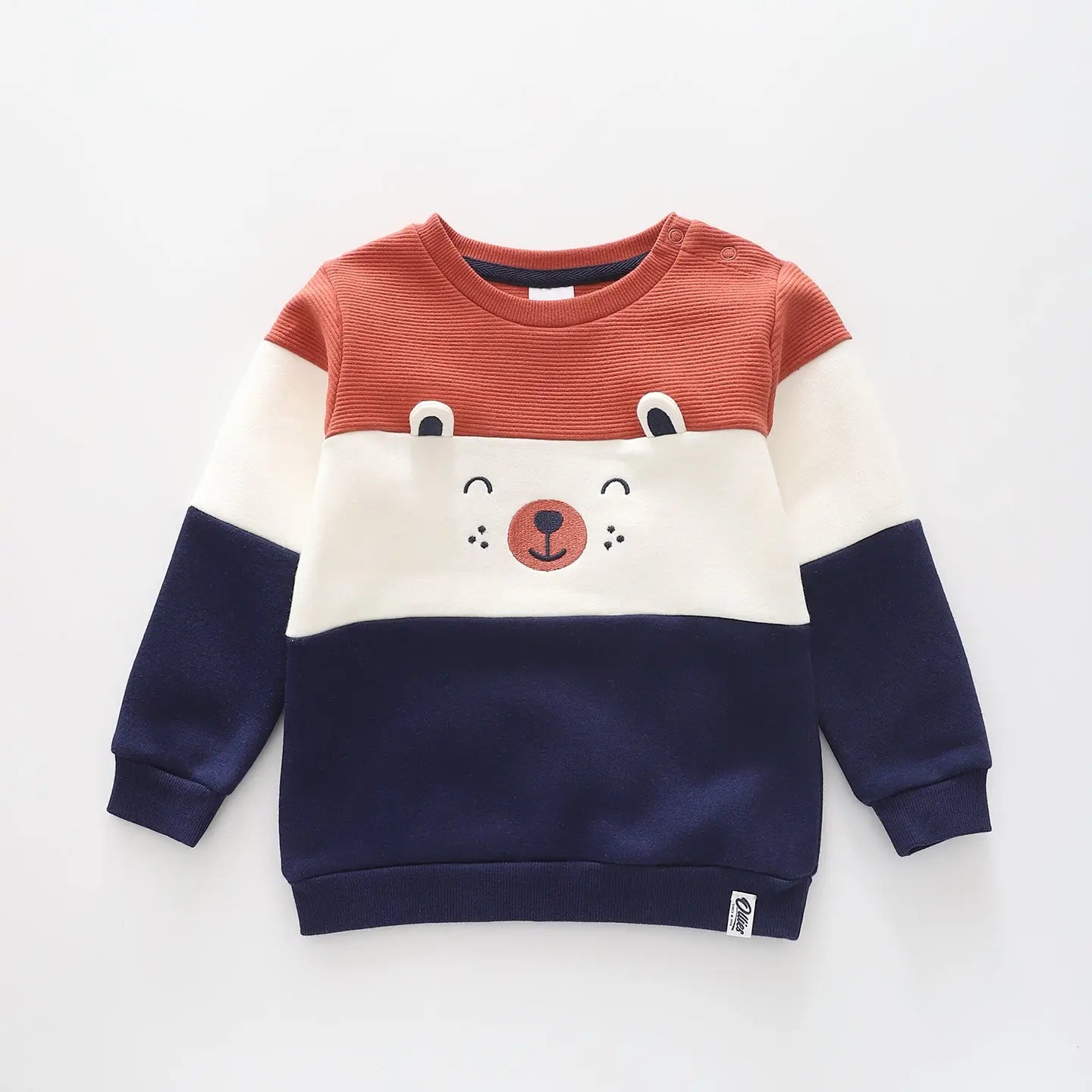 Aviator Bear, Infant Boys Sweat Top Ollies Place