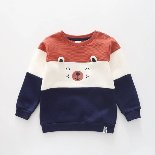 Aviator Bear, Infant Boys Sweat Top Ollies Place