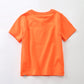 Awesome Orange Print Tee Ollies Place