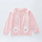 Baby Bear Pink Knit Cardigan Ollies Place