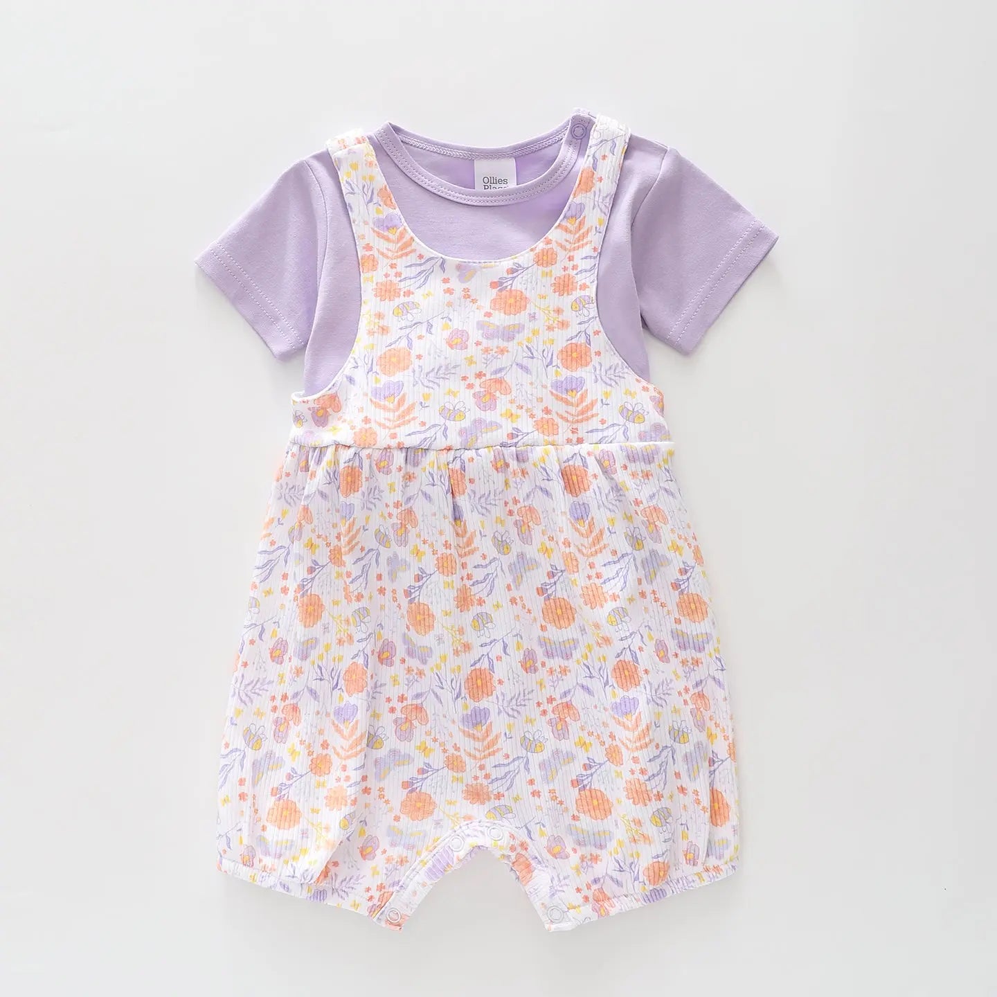 Baby Blossoms Overalls Set Ollies Place