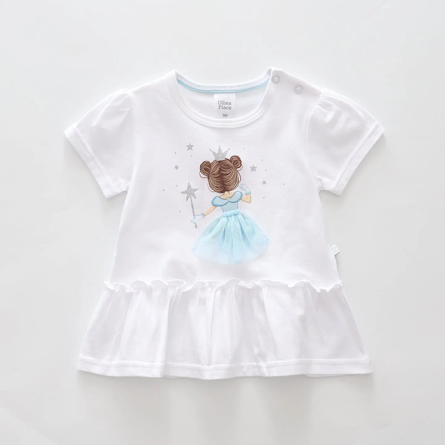 Baby Blue Fairytale Tee Ollies Place