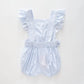 Baby Blue Lazy Daisy Pinstripe Sunsuit Ollies Place