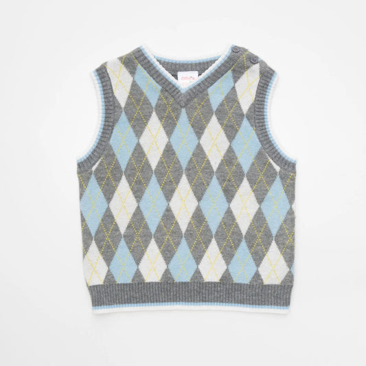 Baby Boy Vest Boys Harvard Knit Ollies Place