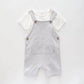 Baby Boys Black and White Coveralls 2 Piece Set Ollies Place