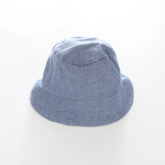 Baby Boys Chambray Denim Bucket Hat Ollies Place