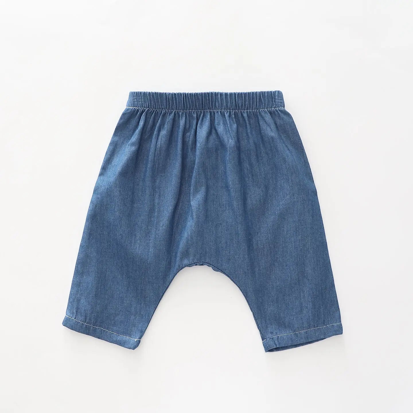 Baby Boys Chambray Drop Crotch Pants Ollies Place